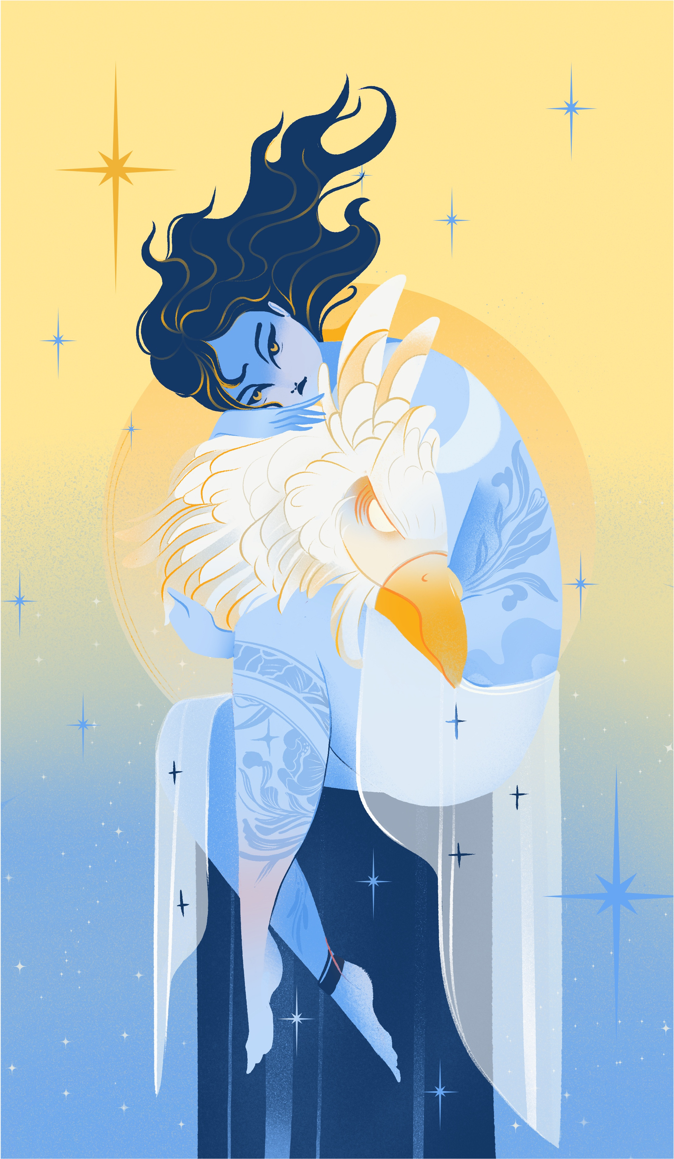 Salome — personal illustration by Liz Merino