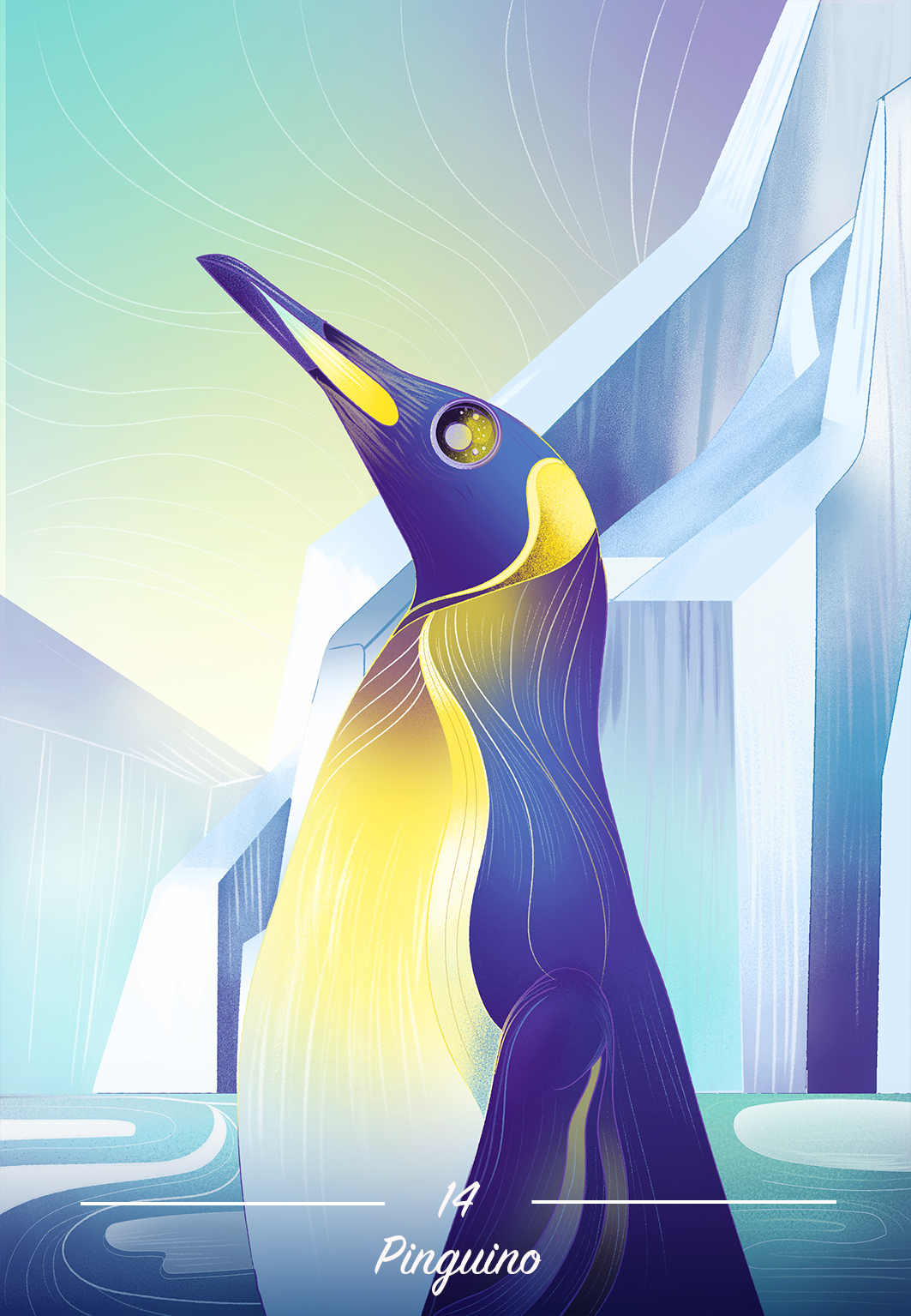Illustration of a penguin